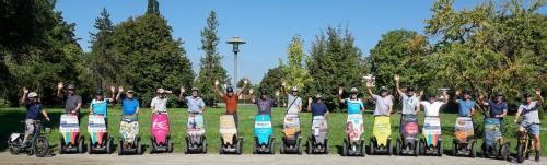 14 Segway Gruppenfoto